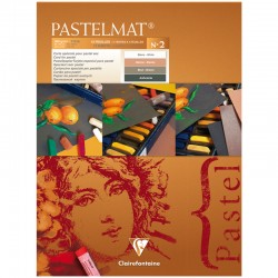 Блокнот для пастели 12 листов Pastelmat, 30х40 см, 360 гр/м2, бархат/наждачка, артикул 96008